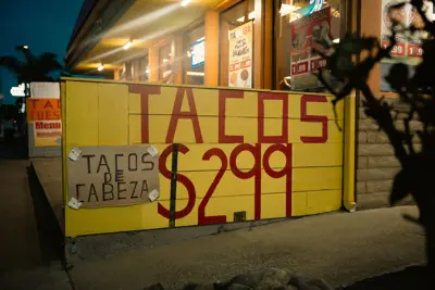Taco stand